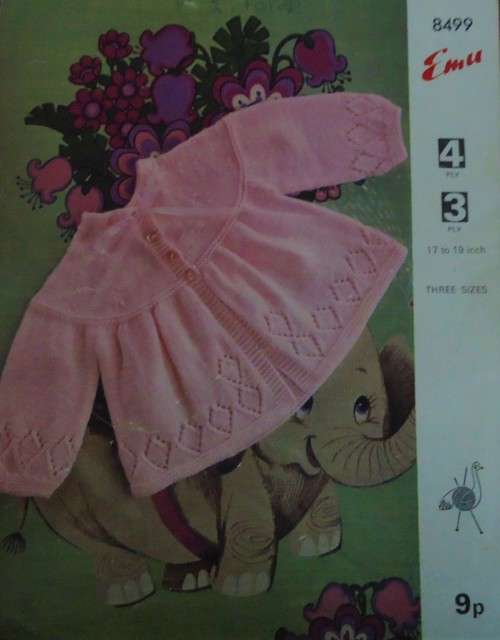 EMU # 8499 -  MATINEE COAT TO FIT - 17 - 19`