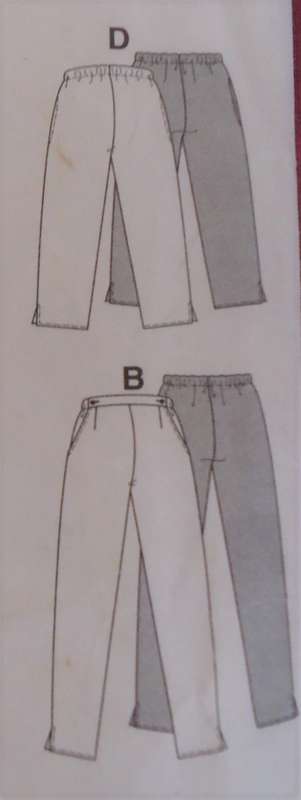 BURDA PATTERN 3255 PANTS SIZES 10 + 12 + 14 + 16 + 18 + 20  COMPLETE