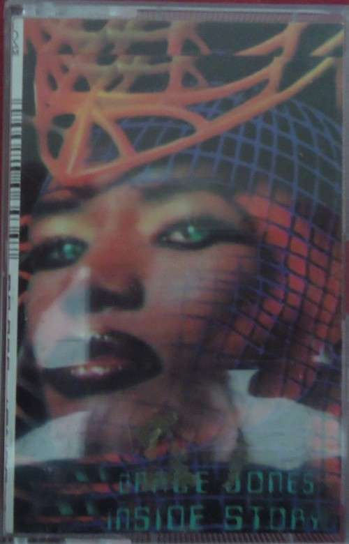 GRACE JONES - INSIDE STORY - 1986 CAPITOL RECORD CASSETTE TAPE - TEST PLAYED & CLEANED