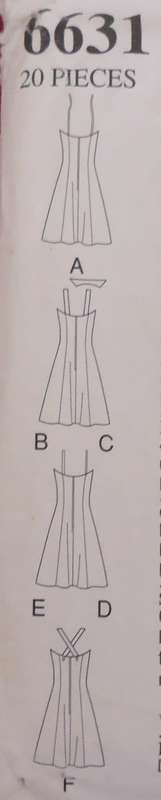 NEW LOOK PATTERNS 6631 SHOESTRING TIE SUN DRESSES SIZE 6 - 16 COMPLETE