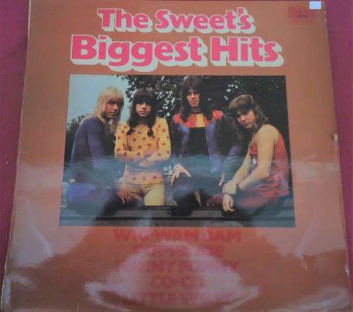 THE SWEET'S BIGGEST HITS - 1972 RCA VICTOR VINYL LP - 38-449