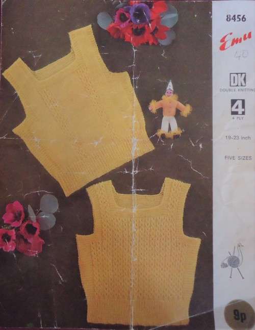 EMU #8456  SLIPOVERS - TO FIT 19 - 23`