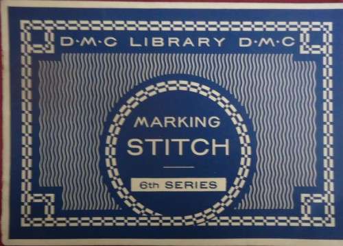 D.M.C. LIBRARY - MARKING STITCH -  6TH SERIES 16 A5 LANDSCAPE PAGES