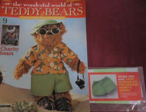 THE WONDERFUL WORLD OF BEARS - VOLUME 9- 24 PAGES WITH MAKE A GIFT - HARRY`S SHORTS