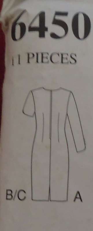 NEW LOOK PATTERNS 6450 DRESS WITH MOCK WAISTCOAT SIZES 8 - 18 SEE LISTING