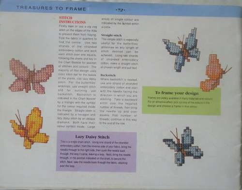 CREATIVE CROSS STITCH  - NO 4  - 78 PAGES A4 LANDSCAPE SIZE SOFT COVER