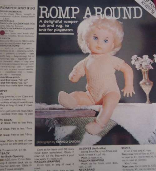 ROMP AROUND - ROMPER & RUG - YOUR FAMILY - MARCH 1982