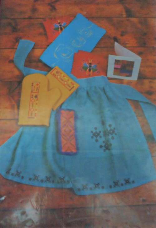 EMBROIDERY -  JANE SIMPSON- 128 PAGE A5 HARD COVER WITH DUST JACKET