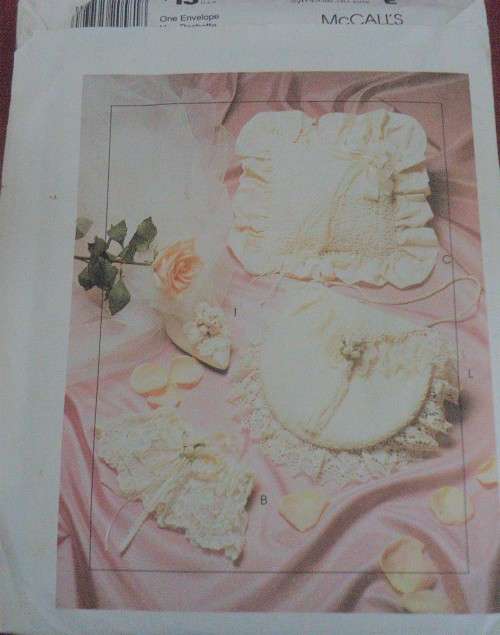 McCALLS 2058 BRIDAL ESSENTIALS--COMPLETE-UNCUT-FACTORY FOLDED