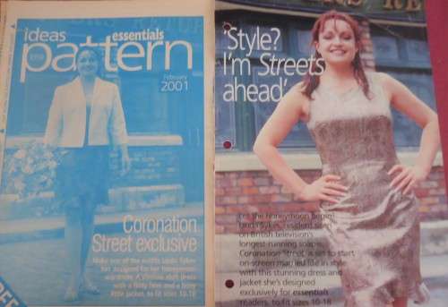 ESSENTIAL  PATTERNS E159 `STUNNING DRESS & JACKET` supplied in a plastic sleeve