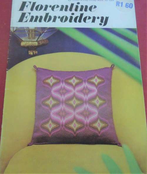 COATS BOOK # 1069 - FLORENTINE EMBROIDERY - 40 A4 PAGES BOOKLET