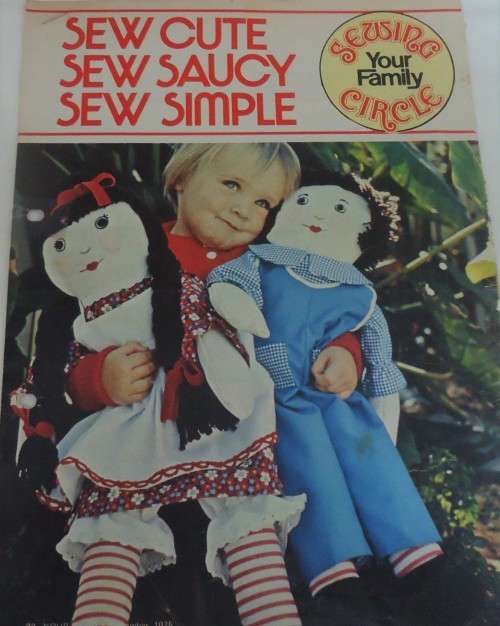 YOUR FAMILY SEPTEMBER 1975 - `GOOD COMPANIONS- JACK & JILL`  WITH PATTERN