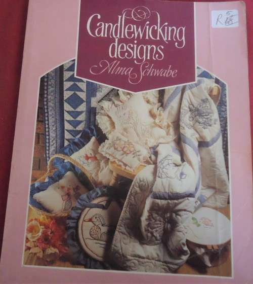 CANDLEWICK DESIGNS BY ALMA SCHWABE 96 PAGE SOFT COVER BOOK