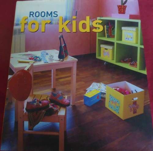 ROOMS FOR KIDS - 194 PAGE HARD COVER WITH DUST JACKET