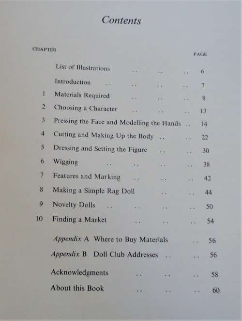 DOLL MAKING - A PRACTICAL GUIDE - GWYNNE NICOL- 64 PAGE A4 PAGE HARD COVER