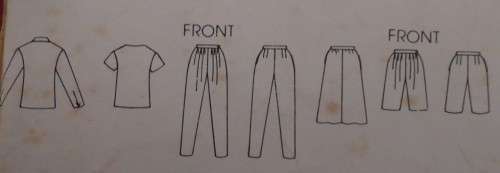 VOGUE 8246 JACKET-SKIRT-PANTS-SHORTS TOP  SIZE 16 COMPLETE