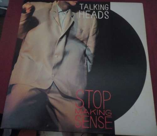 TALKING HEADS - STOP MAKING SENSE- 1984 EMI VINYL LP-EMCJ (L) 5338 WITH INNER SLEEVE