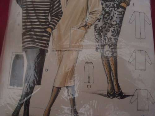 NEUE MODE M 20 736  JACKET-TOP-SKIRT-DRESS SIZE 8/10-12/14-16/18-20/22 COMPLETE
