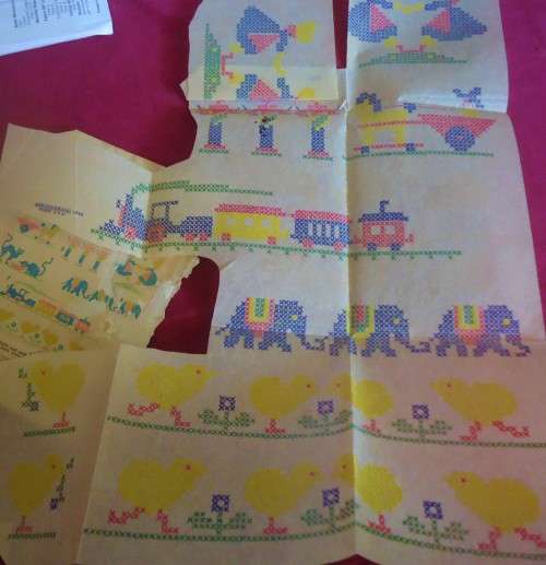 McCALL KAUMAGRAPH (COLOUR} TRANSFER PATTERN # 1453 SEE DESIGNS - PK WORN