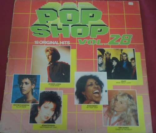 POP SHOP VOLUME 28 - 1985 MFP VINYL LP - PS 28 - SUPPLIED IN A PLASTIC SLEEVE