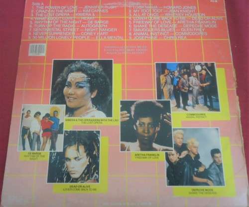 POP SHOP VOLUME 28 - 1985 MFP VINYL LP - PS 28 - SUPPLIED IN A PLASTIC SLEEVE