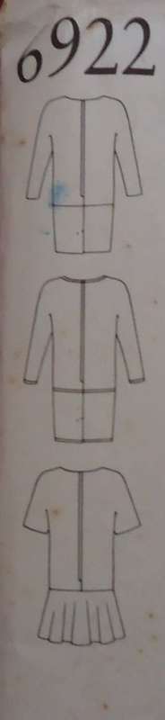NEW LOOK PATTERNS 6222 SET OF PANTS -6 SIZES IN ONE 8 - 18 COMPLETE