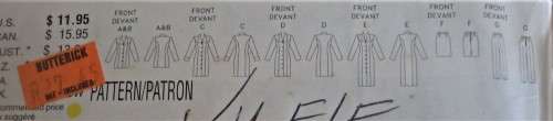 BUTTERICK 5117 DRESS-TOP-SKIRT-PANTS SIZE 8-10-12 COMPLETE-UNCUT-F/FOLDED