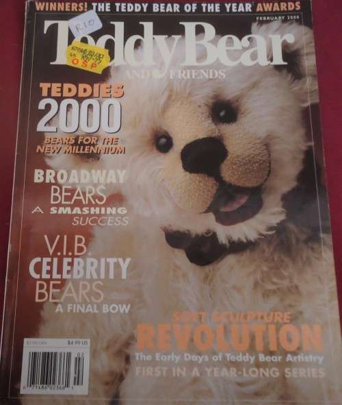 TEDDY BEAR & FRIENDS MAGAZINE - FEBRUARY 2000- 128 PAGE A4 MAGAZINE