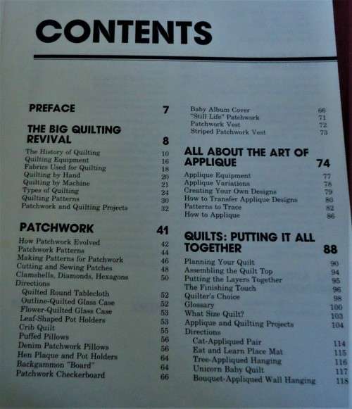 McCALLS BIG BOOK OF NEEDLECRAFTS -QUILTING-APPLIQUE-PATCHWORK-NEEDLEPOINT-EMBROIDERY-308 PG SOFTCOVE