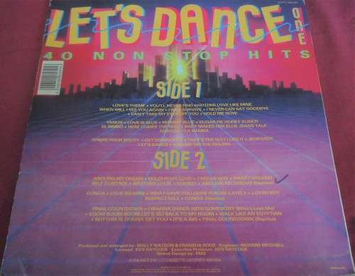 LET'S DANCE ONE- 40 NON STOP HITS - 1987 CCP VINYL LP  CCP (Y) 4061691