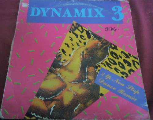 DYNAMIX 3 -2 LP NON STOP DANCE REMIX- 1991 TUSK DOUBLE VINYL LP SET  MXG 3000