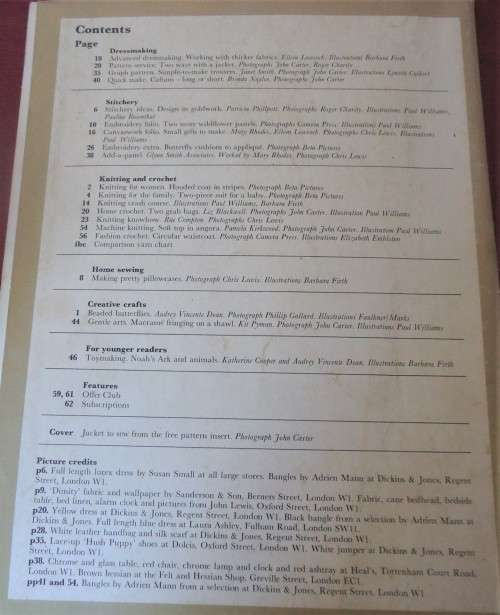 GOLDEN HANDS MONTHLY  #8 FEBRUARY 1973 MAGAZINE - 68 PAGES WITH PULLOUT PATTERNS