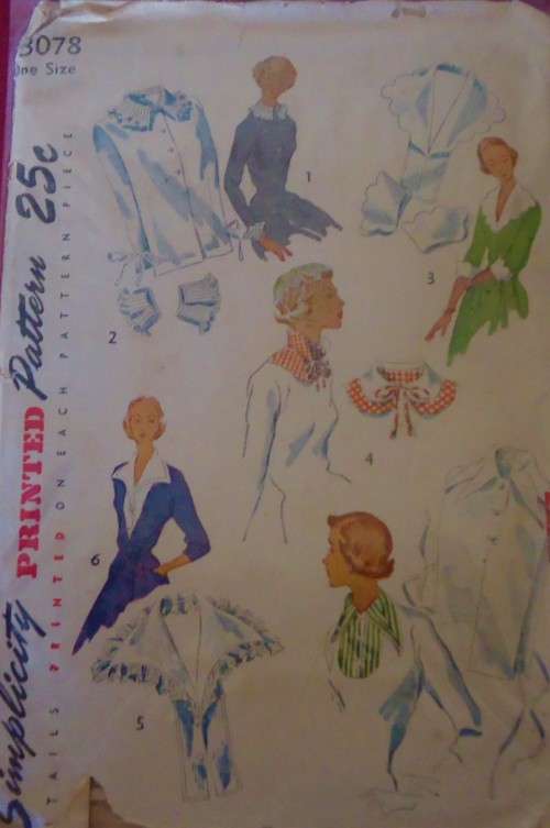 VINTAGE SIMPLICITY 3079 -ACCESSOTY SET ONE SIZE COMPLETE-UNCUT- F/FOLDED