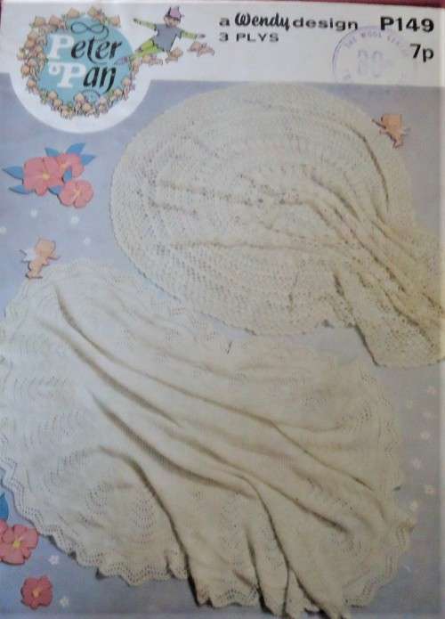 PETER PAN P149 SHAWLS - SIZE 45` SQUARE