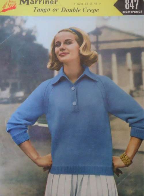MARRINER #847- LADY`S TOP SIZES 33 - 41`