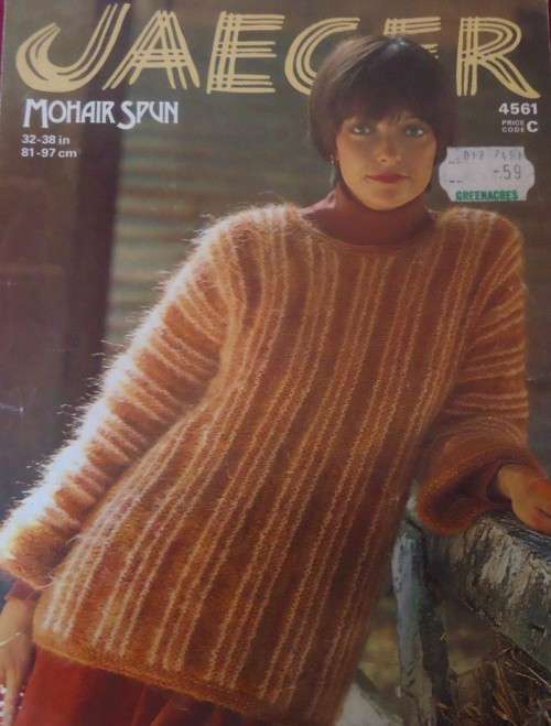 JAEGER # 4561 MOHAIR SPUN   32 - 38`