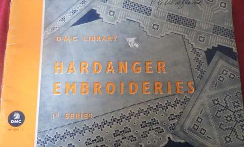 DMC LIBRARY - HARDANGER EMBROIDERIES - 1ST SERIES - 44 PAGES