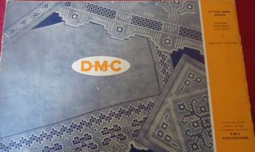 DMC LIBRARY - HARDANGER EMBROIDERIES - 1ST SERIES - 44 PAGES