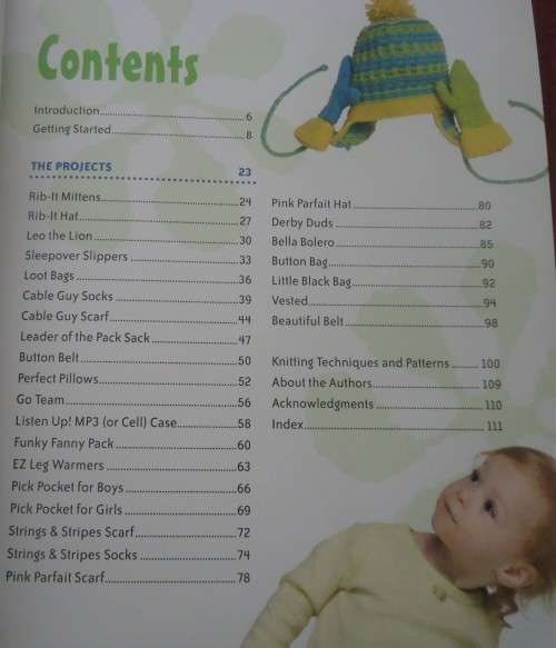 TAG - YOU'RE KNIT! - COLOURFUL KNITS FOR KIDS-MARY BONNETTE & JO LYNNE MURCHLAND 116 PAGES SOFTCOVER