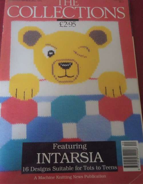 THE COLLECTIONS - VOLUME 1 NO 2 - FEATURING INTARSIA - 16 DESIGNS FOR TOTS TO TEENS - 68 PAGES
