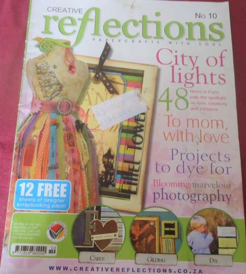 CREATIVE REFLECTIONS MAGAZINE ISSUE 10 - 84 A4 PAGES INC PATTERNS