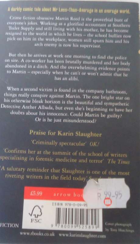 KARIN SLAUGHTER  "MARTIN MISUNDERSTOOD"  SMALL SOFT COVER