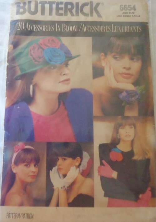 BUTTERICK CRAFTS 6654 20 ACCESSORIES ONE SIZE  COMPLETE