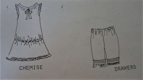 PATTERN JUMEAU -JACKET-DRESS-CHEMISE-DRAWERS-  FITS BODY 33 CM  - COPIES OF ORIGINAL