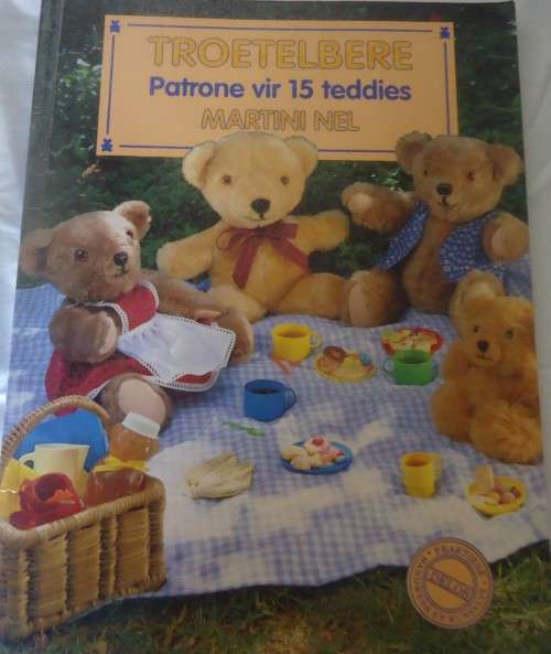 TROETELBERE - PATRONE VIR 15 TEDDIES - MARTINI NEL - 68 PAGE SOFT COVER