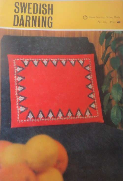 SWEDISH DARNING -COATS BOOK 865 - 28 PAGE  SOFT COVER