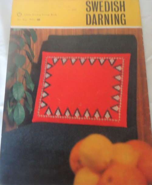 SWEDISH DARNING -COATS BOOK 865 - 28 PAGE  SOFT COVER