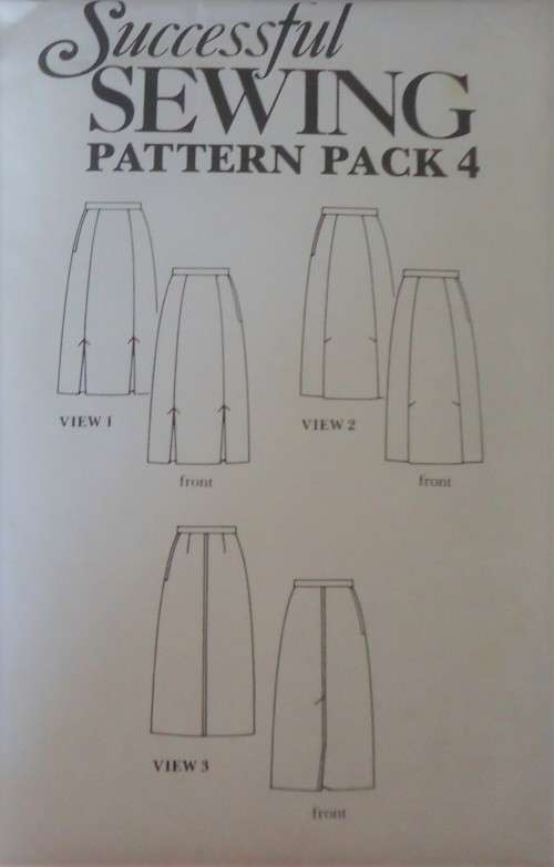SUCCESSFUL SEWING  PATTERN PACK 4 SET OF SKIRTS  8 - 18 COMPLETE & UNCUT