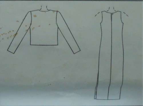 McCALLS 9459 DRESS & UNLINED JACKET SIZE D=12-14-16 SEE LISTING