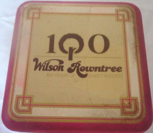 QUALITY STREET - 100 YEARS OF SWEET SUCCESS 1890 - 1990 - 750 G - HINGED TIN